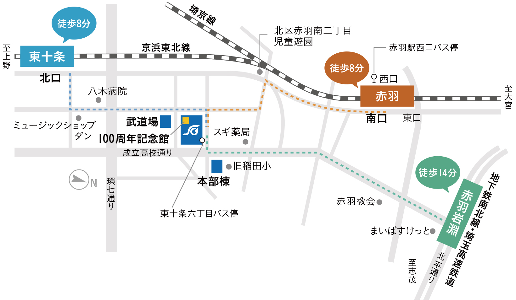 アクセス｜成立学園中学・高等学校