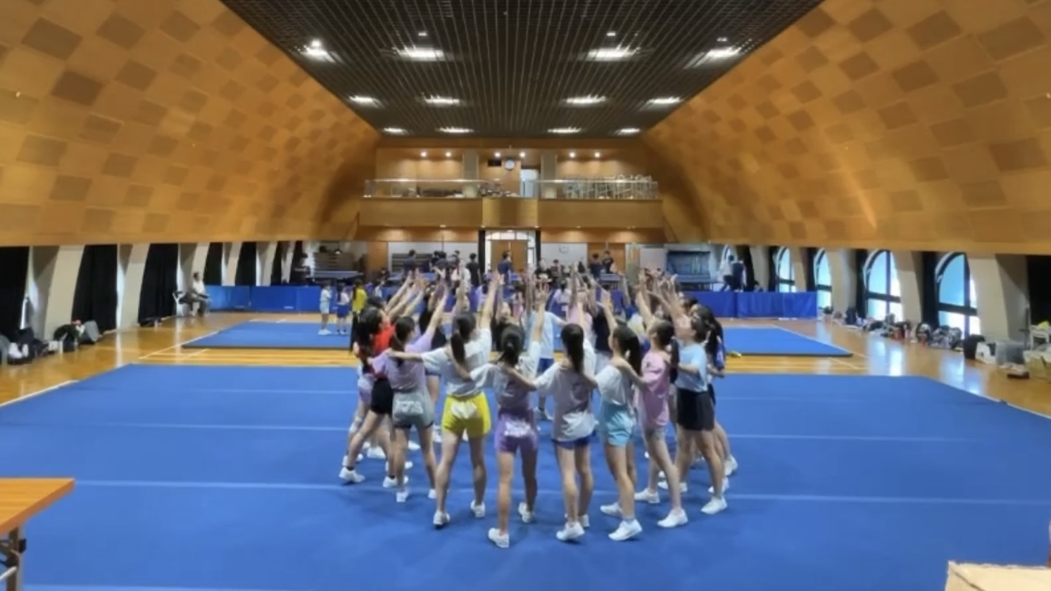 成立祭に向けて チアリーディング部 TIARAS｜学園ブログ｜成立学園中学